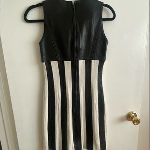 Michael Hoban north beach vintage leather dress